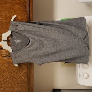 Sosolism Gray Breasting Tank (M)